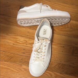 Zara Casual White Sneakers